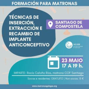 Curso AGAM Técnicas Implante Anticonceptivo Santiago 230522