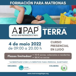 Curso AIPAP Terra AGAM COE Lugo maio 2022 matronas galegas