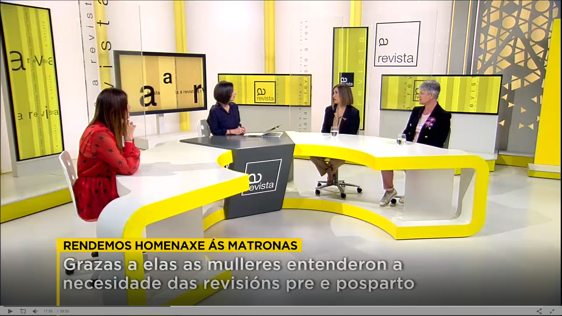 matronas galegas na TVG dia da matrona