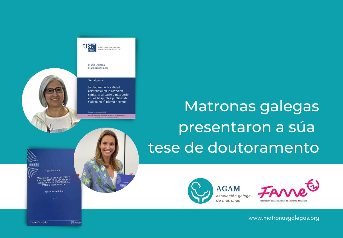 matronas galegas presentaron a súa tese de doutoramento agam