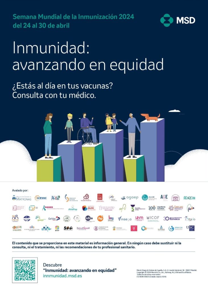 Semana Mundial Inmunización 2024 matronas galegas AGAM MSD
