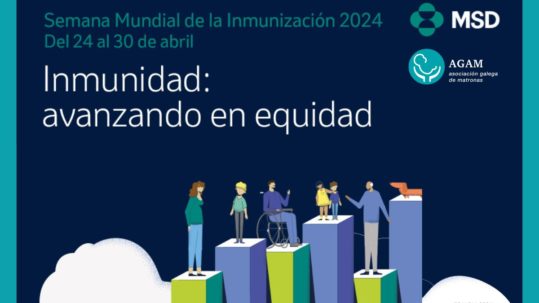 Semana Mundial Inmunización 2024 matronas galegas AGAM MSD web